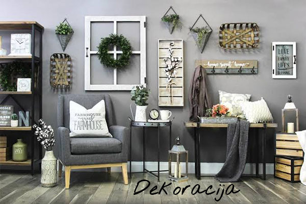 Dekoracija of home