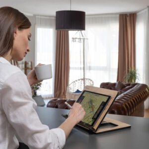 Fiction Stalak Za Knjige i Tablet