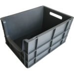 solid plastic crate
