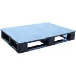 closed deck plastic pallet