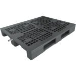 steel reinforced plastic pallet