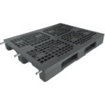 steel reinforced plastic pallet