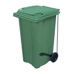 Plastični kontejner za otpad 240 litara sa pedalom - zelena boja
